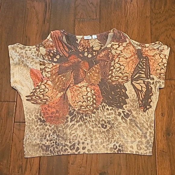 💰 Cato short-sleeve, cold shoulder top size XL - Picture 1 of 8